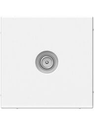 Розетка Systeme Electric ARTGALLERY TV оконечная, 1DB, механизм, белая GAL000191