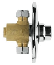 Кран порционный для душа Remer Tempor TE30, хром — миниатюра 2