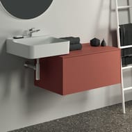 Тумба под раковину Ideal Standard CONCA (800x505x370) 1 ящик, закат, со столешницей T4312Y3