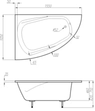����� ������� ������������� Astra-Form ����� 01010084 (1550�1050�660)�����, ���. ������, �����, RAL