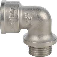 Угол с упором STOUT 1/2"ВН, никель,  SFT-0016-000012