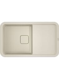 Мойка Omoikiri TASOGARE 86-PA (860х510210) врезная, артгранит, цвет пастила 4993457