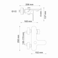 ��������� ��� �����/���� WasserKRAFT Dinkel 5801 ���������, �������������, �������� �����, ����
