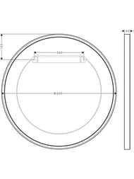 Axor Universal Circular ������� ��������� ������� 600�� 42848670 ������� ������