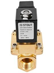 Клапан соленоидный STOUT 3/4", 24В, непрямого действия, нормально закрытый SSV-0030-024020