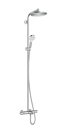 Душевая система Hansgrohe Crometta S 240 Showerpipe с термостатом д/ванны,верхний и руч.душ 27320000