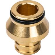 Евроконус STOUT 20*2,8х3/4" под обжим, латунь, для сшитого полиэтилена,  SFC-0020-002028