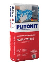 ���� ����� PLITONIT Mosaic White ��� �����.�������,�����.������,��������.� ���.�����, �1 ��, 25��