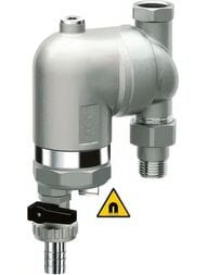 Фильтр FAR 3/4"ВН, 300мкм, под манометр, с магнит. вставкой, Max: 95 °C, 25бар, FA 39M5 34