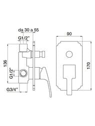 ��������� CEZARES OLIMP-VDIM-03/24-L ��� �����, ������������ � ��������������, ������/����� ������