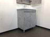 Тумба COMFORTY Осло-70НД (700х850х450) напольная, с раковиной, бетон светлый матовый 00-00006117