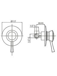 ��������� CEZARES GIUBILEO-DIM-03/24 ��� ����, ������������, �������������, ������