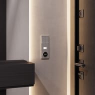 Клавиши для выключателя/переключателя двухклавишного с подсветкой Voltum S70 VLS000414, капучино