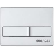 BERGES комплект инсталляция NOVUM, клавиша L2 хром мат., унитаз Strati Rimless, сиденье  042453