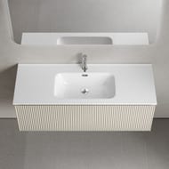 Тумба подвесная SANCOS Snob R 1.0 1195х445х406, 1 ящик, доводчик, Beige Soft ,SNR1.0120CE