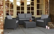 �������� ������ KETER CALIFORNIA DUO ARMCHAIR (83x68�72), 2 ������, ������-�����