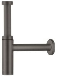 Hansgrohe Сифон для раковины дизайнерский шлифованный черный хром 52105340