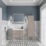 Пенал KERAMA MARAZZI POMPEI подвесной/напольный, 430х320х1510, бежевый глянцевый PO.N.150\CAM