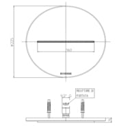 ����� ��� ����� Bossini Cascata ���������, ���������, 225��, ������ ������� E89610.073