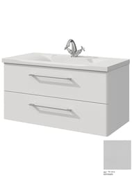 Тумба под раковину Caprigo Аккорд 90 керамик 900х485х450 подвесная, 2 ящика 2218-TP812