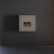 Накладка для розетки акустической 4-местной Voltum S70 VLS001514, капучино
