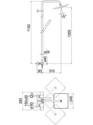 ������� ������� NOBILI SEVEN ����������������, ������� � ������ ���, �����, ���� SE124030/30CR