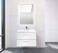 Ручка-скоба для тумбы BelBagno AURORA 224(192) мм, отделка белый глянец 8.1107.224192.0270