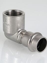 Пресс угольник VALTEC 18х1/2"В, 90° нерж. сталь, VTi.952.I.001804