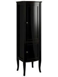 Пенал Caprigo Треви nero lucido 465х1600х420 правый 11550R-В032