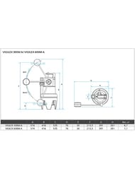 Погружной дренажный насос Espa VIGILEX 300M A 230 50 011924/REP