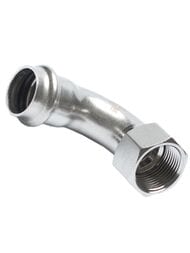 Уголок пресс Franta 54х1.1/2"В, нержавеющая сталь SUS 304, V18541120G — миниатюра 1