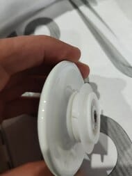 Уценка! Донный клапан Ceramica Nova Click-Clack, без перелива, керамическая крышка, белый CN2000