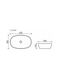 �������� ��������� Ceramicanova Element 600�380�140 ��������, ��� ��������, ����� CN5039