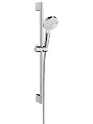 Душевой набор Hansgrohe Crometta Vario (ручной душ, штанга 65см, шланг 160см) хром/белый 26534400 — миниатюра 1
