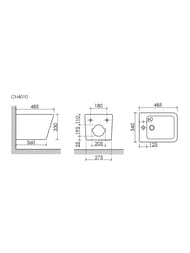 ���� ��������� Ceramicanova Union 345�485�330�� ���. ��� ���������, ������, ��� �/�, ������ CN4010M