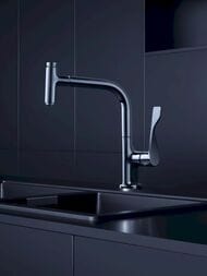 Смеситель Axor Citterio Select 39861000 для кухни, с выдвижным изливом, хром