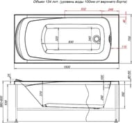 ����� ��������� Aquanet ROMA 150�70 �������������, ��� ������������, ��� ������� 204026
