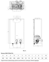 ������� ������� Royal Thermo GWH 11 Piezo Pro 22���, 550�330�190, �����, ��-1584748
