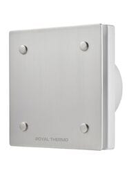 Вентилятор Royal Thermo Calipso RAFC 100 Chrome 159х159х104, 95 м3/час, 31 дБ, 12Вт, обрат.кл, хром