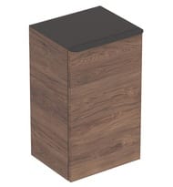 Шкафчик боковой Geberit Smyle Square (360х326х600) правый, пекан 500.359.JR.1