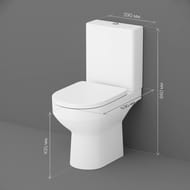 ������ ������� AM.PM Spirit 2.0 (370�635�850) FlashClean ��� ������� C708600WH