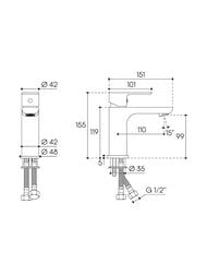 ��������� ��� �������� Aqueduto Base BAS0200 �������������, ������ ����� 99��, ����: ����