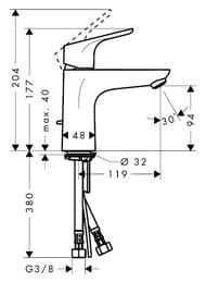 ��������� Hansgrohe Focus 31607000 ��� �����������, ����.�����, ������ ������, �������������, ����