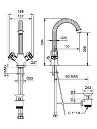 ��������� CEZARES OLIMP-LS2-03/24-O ��� ��������, � ������ ��������, ������ 24 �����/����� ������