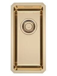 Мойка ALVEUS Monarch Kombino 10 (217х437) под столешницу, нерж. сталь 1мм, PVD бронза 1122672 — миниатюра 1