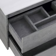 ����� ��� �������� BelBagno KRAFT (800�460�500) ���������, Cemento Grigio KRAFT-800-2C-SO-CG