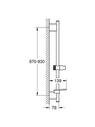 ������� ������ Grohe RainShower SmartActive 900 ��, � ��������, ��������� ������ 22125KF0