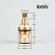 ����-����� IDDIS 998CR511SM ������������, 180�, 20 ������, G 1/2", M24, h=51 �� (�����)