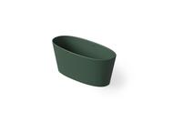 Ванна отдельностоящая Dea Design DD8602 1580 11 (1580х700х660), овальная, слив-перел, д/к, темно-зеленый