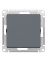 Переключатель Systeme Electric ATLASDESIGN 1-клавишный схема 6 10АХ механизм грифель ATN000761